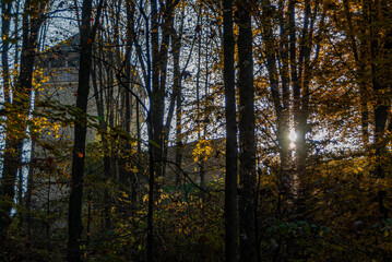 Baszta, Muszyna, Małopolska, Jesień 