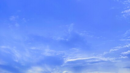 blue sky with clouds