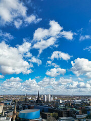 Obraz premium Downtown Buildings at Central Coventry City Centre of England United Kingdom.
