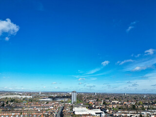 Fototapeta premium Downtown Buildings at Central Coventry City Centre of England United Kingdom.