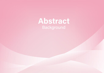 abstract pink gradient background with flowing wave elements vector illustration template