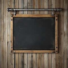 Obraz premium Rustic Blackboard Sign.