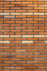 generic modern red brick wall background