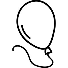 Happy birthday single vector icon