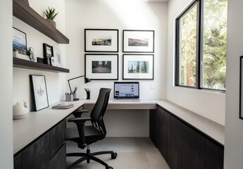 Modern Home Office Desk.
