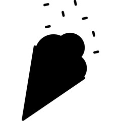 Happy birthday single vector icon