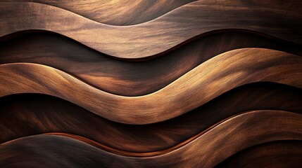 Explore the artistic curves of wooden textures