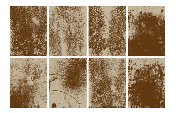 Grunge rusty metal texture background vector illustration.