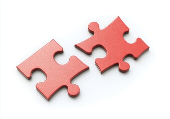 Red Puzzle Pieces.