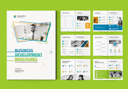 Business Development Brochure Layout