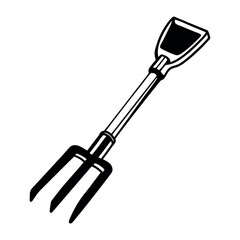 Agriculture Tools Clip Art Illustration