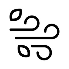 Wind Icon Vector Symbol Design Illustration