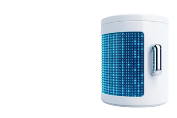 Digital Refrigerator with Binary Code Design