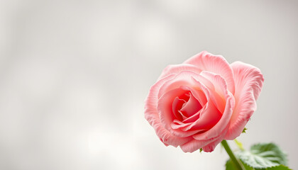 Obraz premium Pannello rose love isolated with white highlights, png