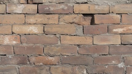 Obraz premium Dark Red Brick Wall Texture for Design Use