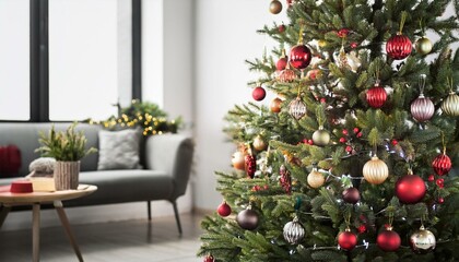 Christmas Tree with Decorations