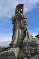 Virgen de la Roca en Baiona, Galicia
