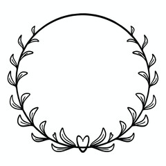 Nature-Inspired Circular Frame