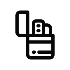 lighter icon. vector line icon for your website, mobile, presentation, and logo design.
