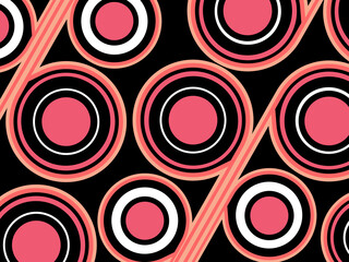 Retro abstract background vector, vintage geometric lines design, simple colorful lines classic grunge wallpaper.