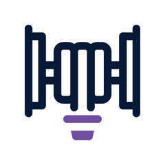 hose icon. vector dual tone icon for your website, mobile, presentation, and logo design.