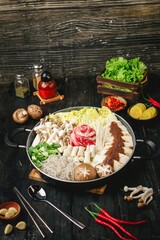 spaghetti with shrimp