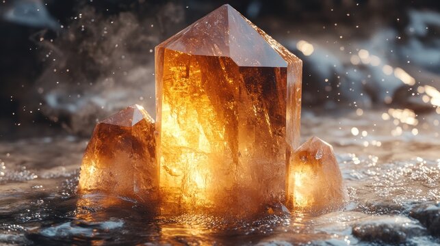 Crystals in Water