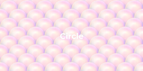 Seamless pattern. Abstract circle shapes with gradient. Vector set. Fluid vivid gradients for banners. Modern trendy design. Liquid shape. Colorful bright neon template. Dynamic soft color.