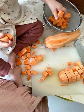 vegetables on a grill