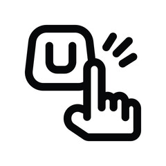 shopping icon. vector line icon for your website, mobile, presentation, and logo design.