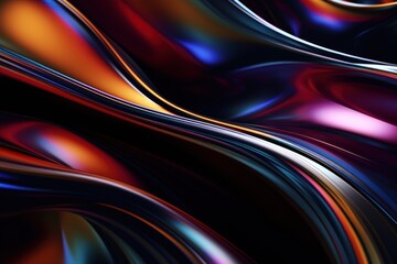 Dark liquid metallic backgrounds abstract pattern.