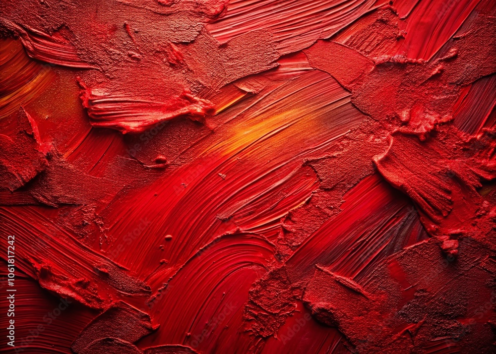 Aufkleber stunning red texture painted background with high depth of field for creative projects and design us