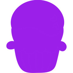 Happy birthday single vector icon