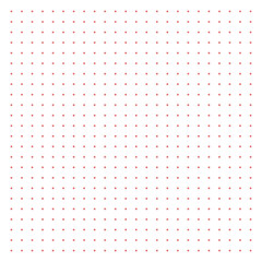 Grid paper. Dotted grid on white background. Abstract dotted transparent illustration with dots. White geometric pattern for school, copybooks, notebooks, diary, notes, banners, print, books