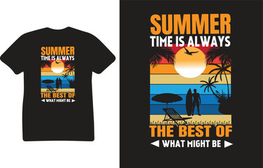 Summer T Shirt Design Vector