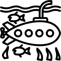 Submarine Icon