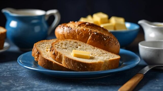 bread and coffee