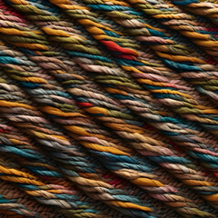 The woven fabric fiber pattern is created in a tie-dye pattern with beautiful and bright colors.