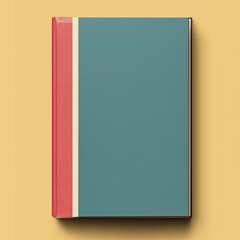 Fototapeta premium Mockup of a blank cover book