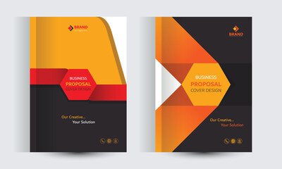 Corporate Business Proposal Cover Design Template