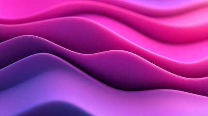 Obraz premium Dynamic waves of color a vibrant exploration of flowing patterns in shades of pink and purple for artistic inspiration