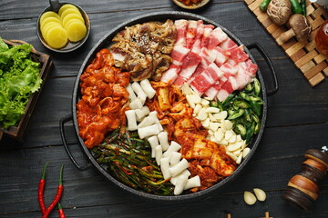 meat and vegetables