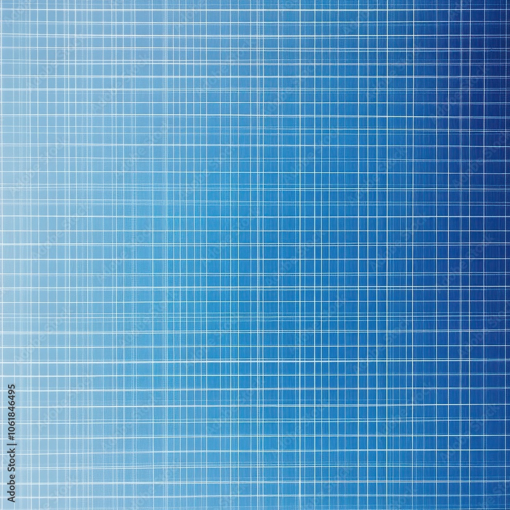 Poster A smooth cerulean background with a subtle grid pattern creating a serene and calm atmosphere suitable for various creative projects