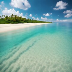 Fototapeta premium beach with turquoise water
