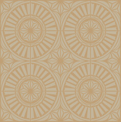ethnic decorative creative geometric vintage pattern