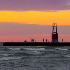 Waves at dawn