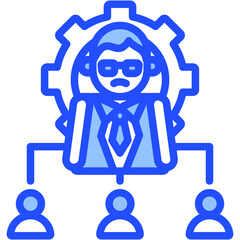 Obraz premium Manager Icon