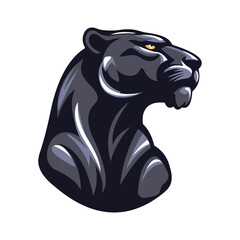 Obraz premium black panther logo