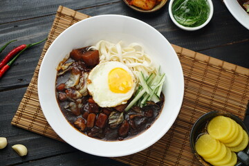 thai noodle soup with pork