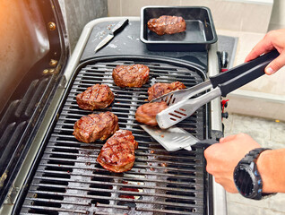 Sizzling grilled meat that showcases a perfect char